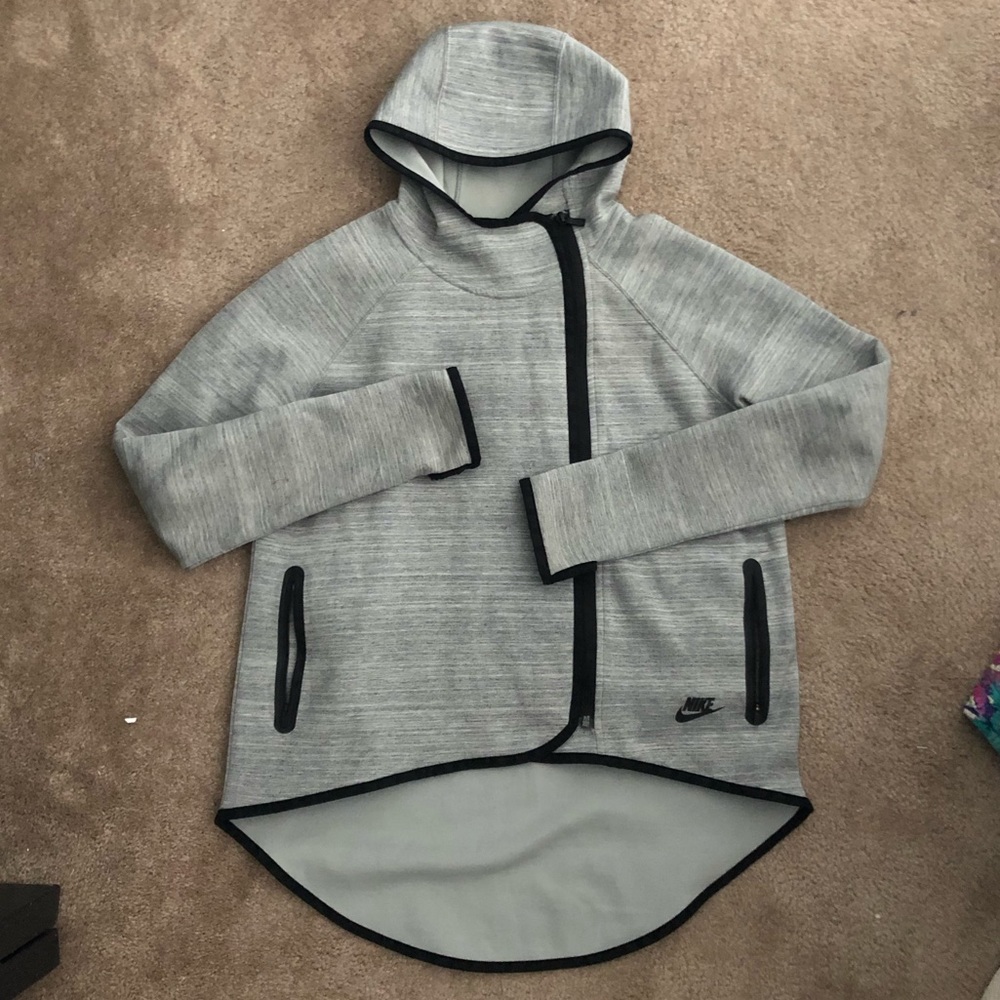 NIKE asymmetric zipup M